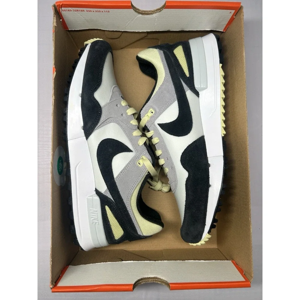 Nike Air Pegasus 89 Golf Black Grey Life Lime - Sz 9 - FJ2245 003 - New/No‎ Lid